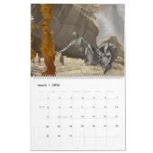 Mystical Mysteries 2025 カレンダー (3月 2026)