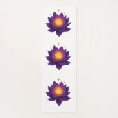 Mystical Namaste Yoga Mat with Praying Hands & Man ヨガマット (裏面)