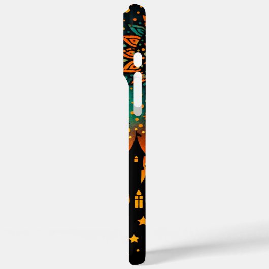 Mystical Night Castle Silhouette Case-Mate iPhoneケース (裏面 / 左)