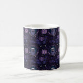 Mystical Owl Forest Coffee Mug コーヒーマグカップ (正面右)
