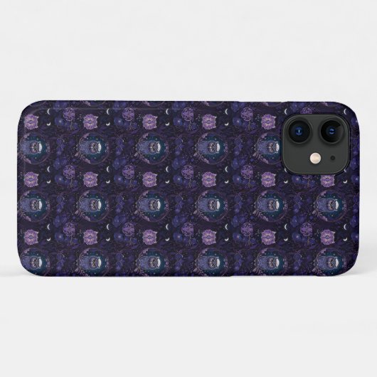 Mystical Owl Forest Phone Case Case-Mate iPhoneケース (裏面(横))