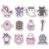 Mystical Pastel Haunts Sticker Pack シール (正面)