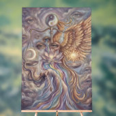 Mystical Phoenix Rebirth Poster アクリルサイン (ニュートラル)