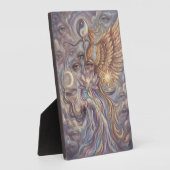 Mystical Phoenix Tabletop Plaque with Easel  フォトプラーク (側面)
