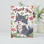 Mystical Pretty Wolf サンキューカード (スタンド正面)