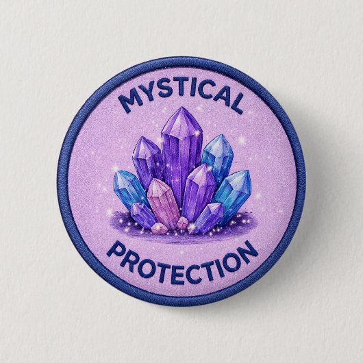 Mystical Protection 缶バッジ (正面)