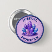 Mystical Protection 缶バッジ (正面&裏面)