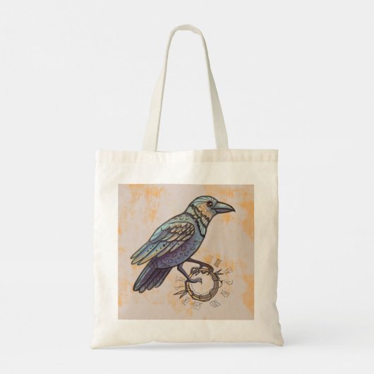 mystical raven  トートバッグ (裏面)