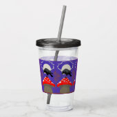 🖤 Mystical Raven Acrylic Tumbler アクリルタンブラー (裏面)