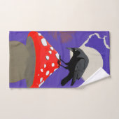 🛁 Mystical Raven Bath Towel Set バスタオルセット (ハンドタオル)