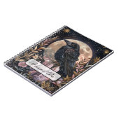 Mystical Raven Crystal ノートブック (左側)