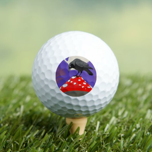 ⛳ Mystical Raven Golf Balls ゴルフボール (インサイチュ 木)