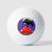 ⛳ Mystical Raven Golf Balls ゴルフボール (正面)