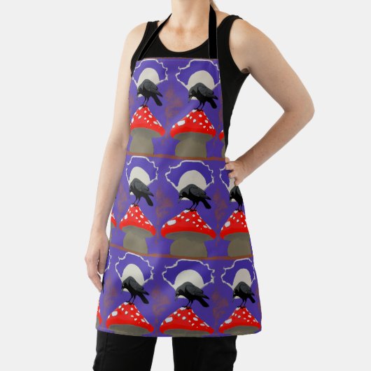 🧑‍🍳 Mystical Raven Kitchen Apron エプロン (インサイチュ)