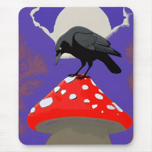 🖤Mystical Raven Mousepad マウスパッド (正面)