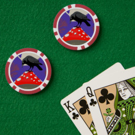 🃏 Mystical Raven Poker Chips ポーカーチップ