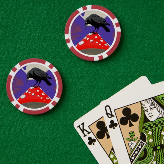 🃏 Mystical Raven Poker Chips ポーカーチップ (ポーカーテーブル (ダブル))