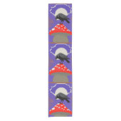 🍽️ Mystical Raven Table Runner ショートテーブルランナー (正面)