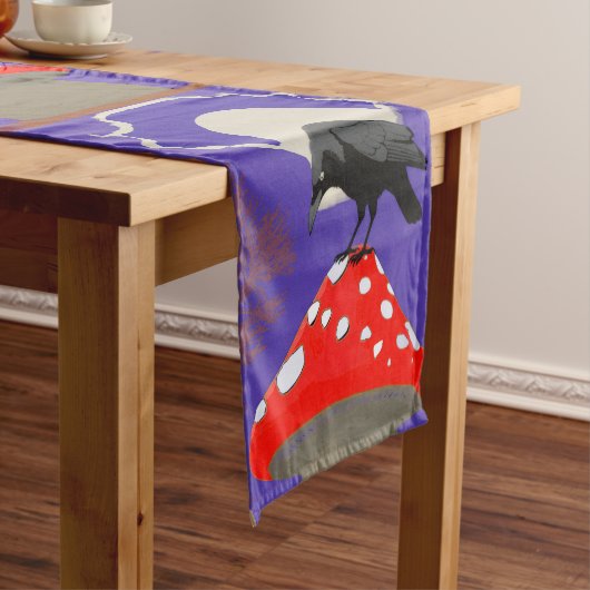 🍽️ Mystical Raven Table Runner ショートテーブルランナー (インサイチュ)