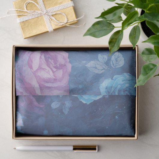 Mystical Rose Motif Tissue Paper Sheets GiftWrap 薄葉紙 (ギフト)