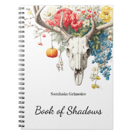 Mystical Seasons | Samhain Grimoire Book of Shadow ノートブック