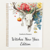 Mystical Seasons | Samhain Grimoire Book of Shadow プランナー手帳 (正面)