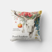 Mystical Seasons | Samhain Witchy Design クッション (正面)