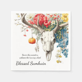 Mystical Seasons | Samhain Witchy Design スタンダードカクテルナプキン