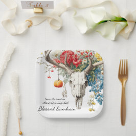 Mystical Seasons | Samhain Witchy Design ペーパープレート