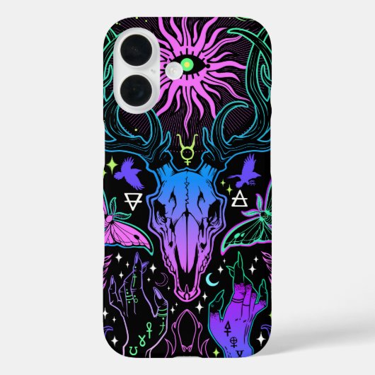 Mystical Skull Case-Mate iPhoneケース (裏面)
