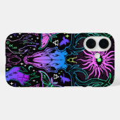 Mystical Skull Case-Mate iPhoneケース (裏面 (横))