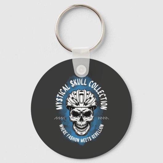 Mystical Skull Collection Graphic keychain– Dark G キーホルダー (正面)