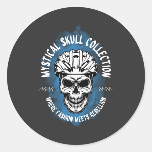 Mystical Skull Collection Graphic Stickers– Dark G ラウンドシール (正面)