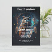 Mystical Space Owl with Dreamcatcher              招待状 (スタンド正面)