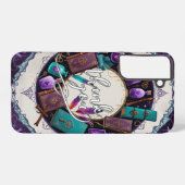 Mystical Spellbook Wreath Thank You Design Samsung Galaxyケース (裏面横)