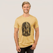 mystical sphinx トライブレンドＴシャツ (正面全面)