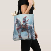 Mystical Spirit Horse Fantasy Tote Bag トートバッグ (クローズアップ)
