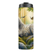 Mystical Spotted Horse Forest Butterflies タンブラー (正面)