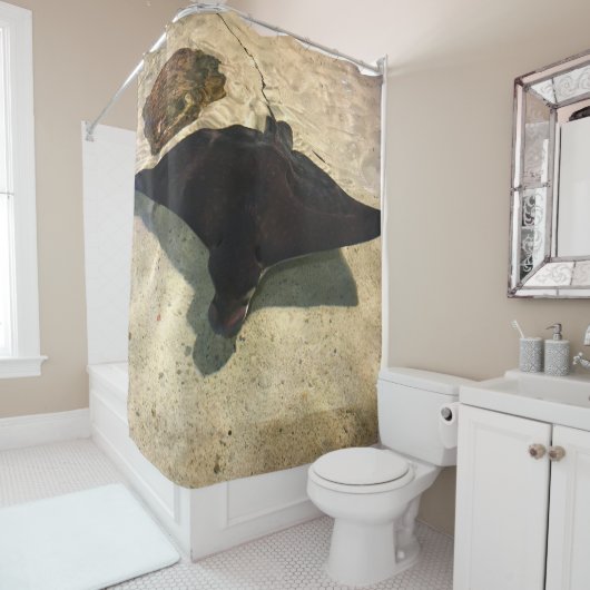 Mystical Stingray シャワーカーテン (インサイチュ)