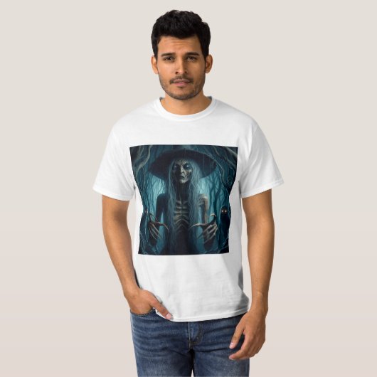 Mystical Striga: Embrace the Enigma Tシャツ (正面フル)