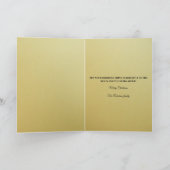 Mystical Sun & Moon Custom Christmas カード (内部)