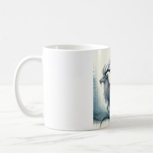 Mystical Tanaocerus IREF411 - Watercolor コーヒーマグカップ (左)