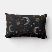 Mystical Tarot Moon Throw Pillow ランバークッション (裏面)