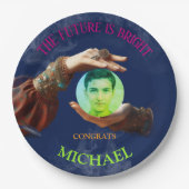 Mystical The Future Is Bright Fortune Teller  ペーパープレート (正面)