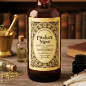 Mystical Vertical Elixirs Apothecary Style Labels ワインラベル