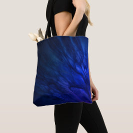Mystical Wings with Deep Blue Feathers トートバッグ