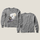 Mystical Witch Hat & Crescent Moon Halloween (デザイン 正面&背面)