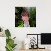 Mystical Woman Poster ポスター (ホームオフィス)