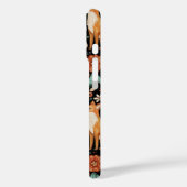 Mystical Woodland Fox with Moons and Moths Case-Mate iPhoneケース (裏面 / 左)