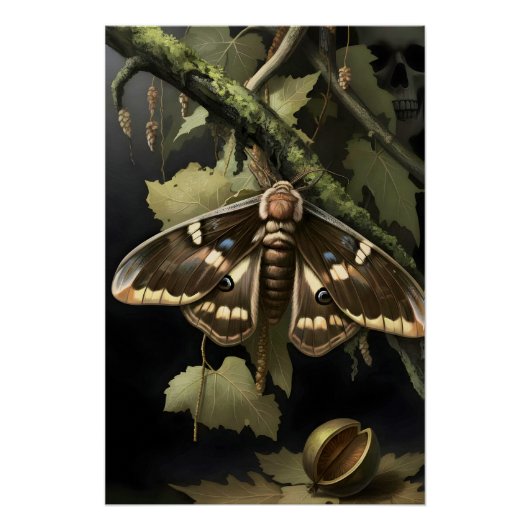 Mystical Woodland Moth ポスター (正面)